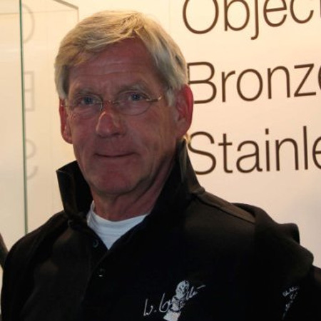 Bildhauer Wolfgang Lamche